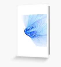 Blue Butterfly Greeting Card