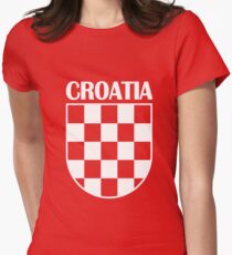 CROATIA 4 Women's Fitted T-Shirt