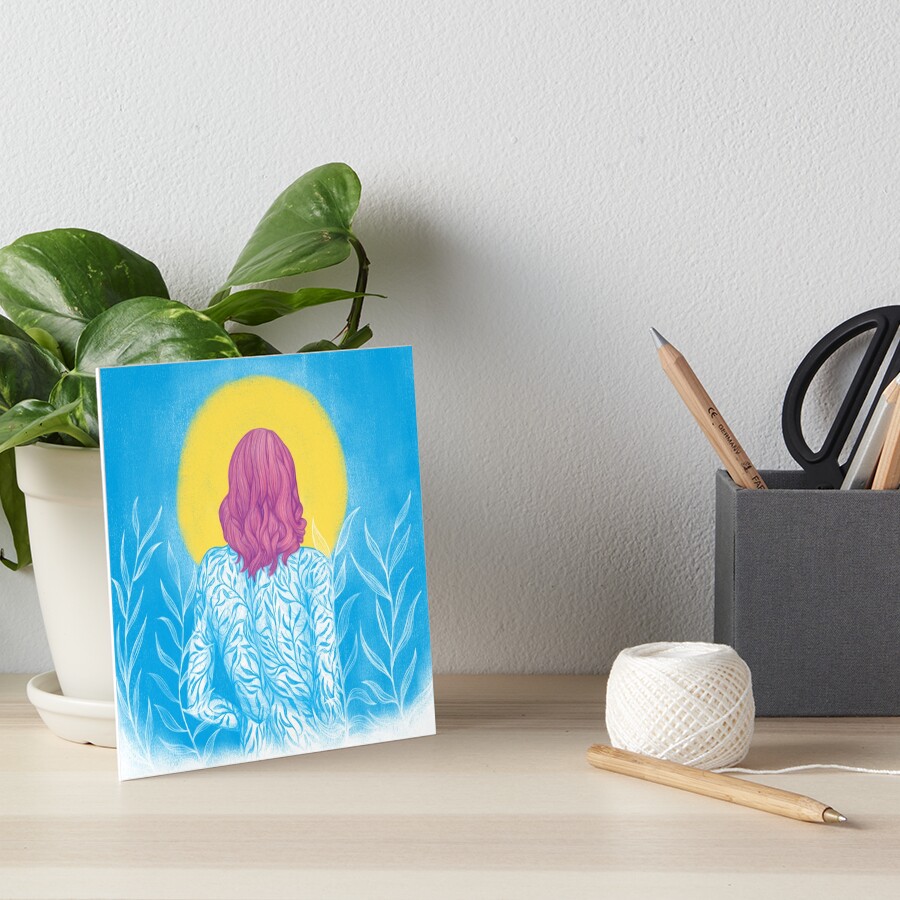 Lunna Art Board Print