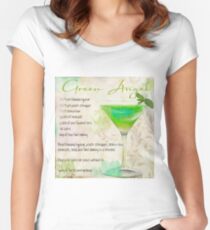 Cocktail Quartet Green Angel Women's Fitted Scoop T-Shirt