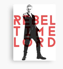 Rebel Time Lord Canvas Print