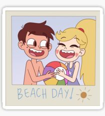 SVTFOE Beach Day (Sticker and Poster) Sticker