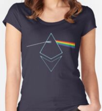 Ethereum Prism Women's Fitted Scoop T-Shirt