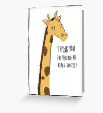 Tarjeta de felicitación ¡Gracias!