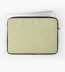 Funda para portátil Raya de rama de aguacate / sauce - diagonal