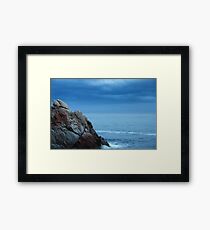 Crag Framed Print