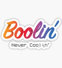Boolin' Sticker