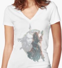 Sylvanas - Queen of the Undeads Women's Fitted V-Neck T-Shirt