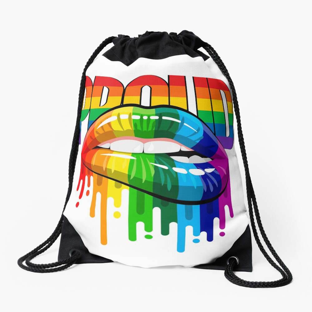 pride drawstring bag