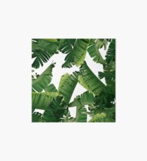 Banana Leaves Green Art Board