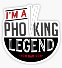 Pho King Legend Sticker