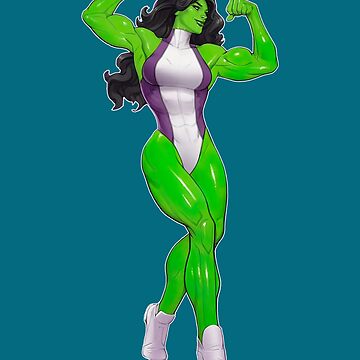 She-Hulk Sexy Girl Art Board Print for Sale by DonnellHoux