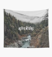 River in the Forest - Adventure Wall Tapestry