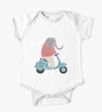 Elefantenroller Baby Body Kurzarm