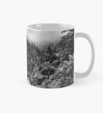 Black & White River in the Forest Mug