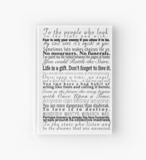 Zitate - Sammlung von Young Adult Book Quotes Notizbuch