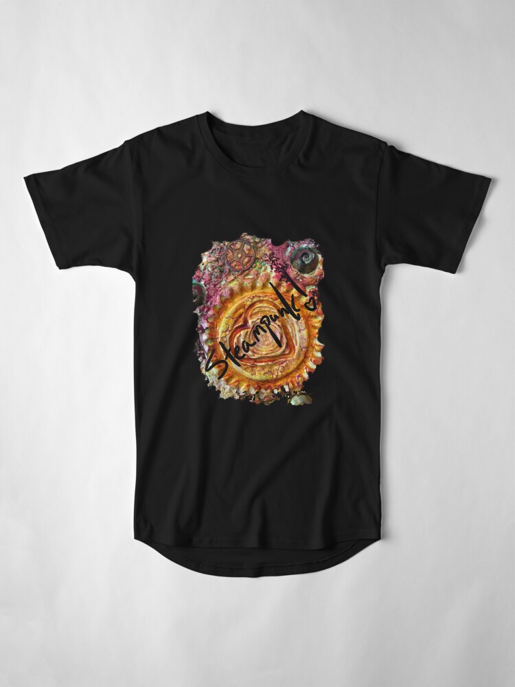 Alternate view of STEAMPUNK LOVE HEART Long T-Shirt