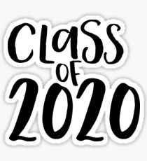 Class of 2020 Sticker