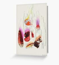 Fading memories and mental constructions Greeting Card