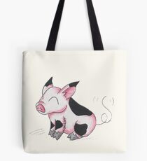 Pudgy Piglet Tote Bag