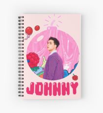 NCT 127 Johnny Cherry Bomb Spiral Notebook