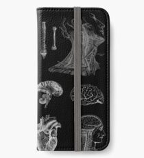 Vinilo o funda para iPhone Impresión de la anatomía del vintage
