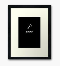Alohomora Framed Print