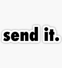 Sende es einfach schwarz. Sticker