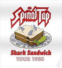 Spinal Tap - Shark Sandwich Tour 1980 Poster