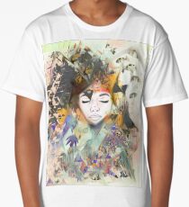Queen in Tall Buildings Long T-Shirt