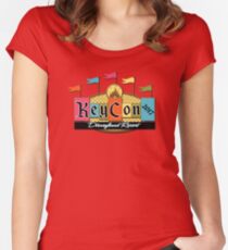KeyCon 2017 Women's Fitted Scoop T-Shirt