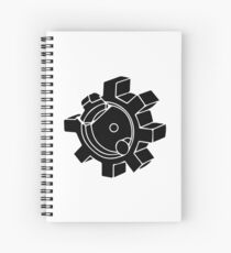 AR-15/AR-18/SA80 Bolt Face Design Spiral Notebook