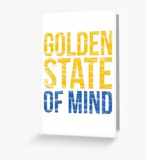 Golden State of Mind Greeting Card