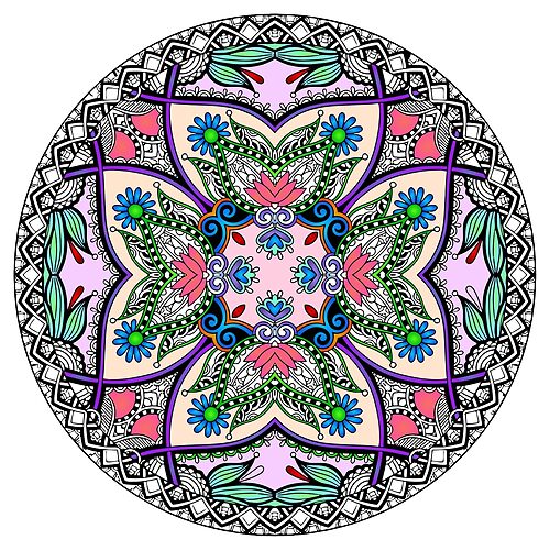 Circle Mandalas 47 (Style:1)