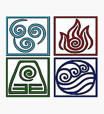 The Four Elements -Avatar Photographic Print