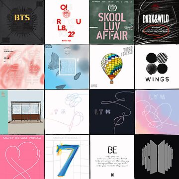 BTS Album Stickers