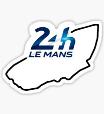 24H of Le Mans Track Sticker