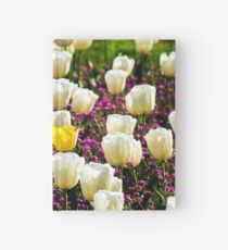 Lonely Yellow Tulip Hardcover Journal