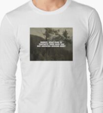 Bierstadt's Douglas Firs Long Sleeve T-Shirt