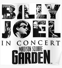 BILLY JOEL IM KONZERT 2017 MADISON SQUARE GARTEN PANGLONG Poster