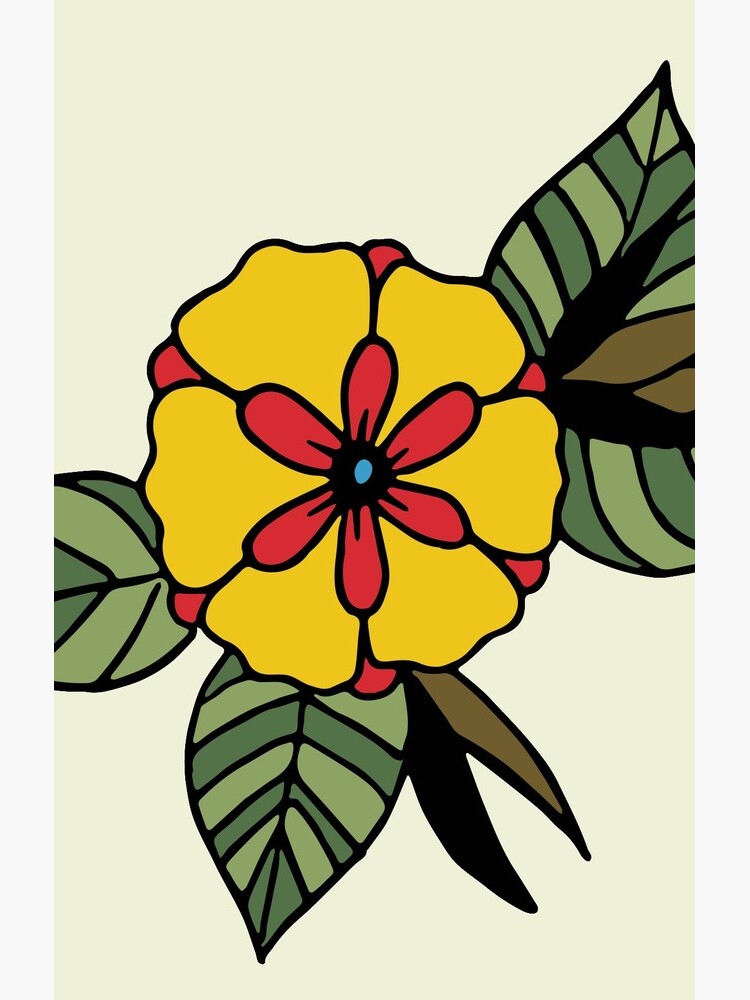 Traditional Flower by RebekahLynne