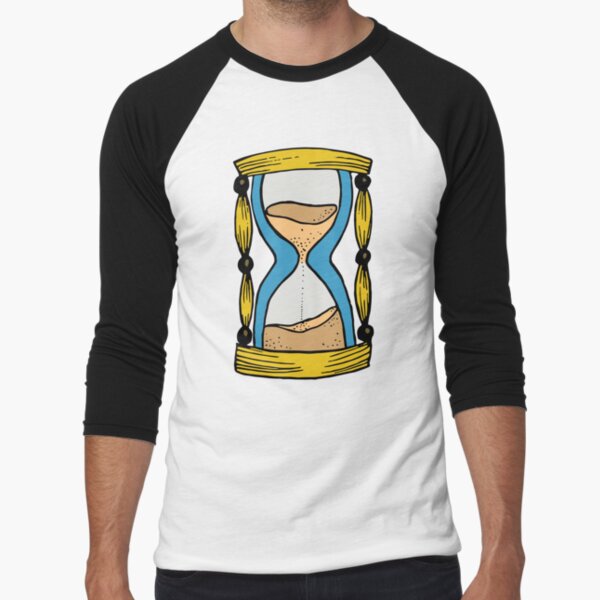 Traditional Hourglass Baseball ¾ Sleeve T-Shirt