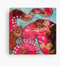 El Pulpo Canvas Print