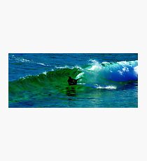 Boogie Boarding Photographic Print