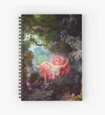 Cuaderno de espiral Feliz accidente del columpio