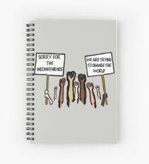 Sorry for the Inconvenience... (I Can't Breathe) Spiral Notebook