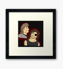 Stunt Snake Framed Print