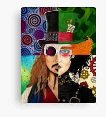 Johnny Depp Character Collage Canvas Print