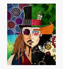Johnny Depp Character Collage Photographic Print