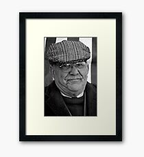 Cheese Man Framed Print